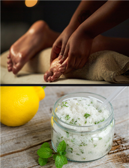 Ultimate Foot Therapy: Eucalyptus Sugar Foot Scrub & Warm Hydrating Cocoa Butter Hydration